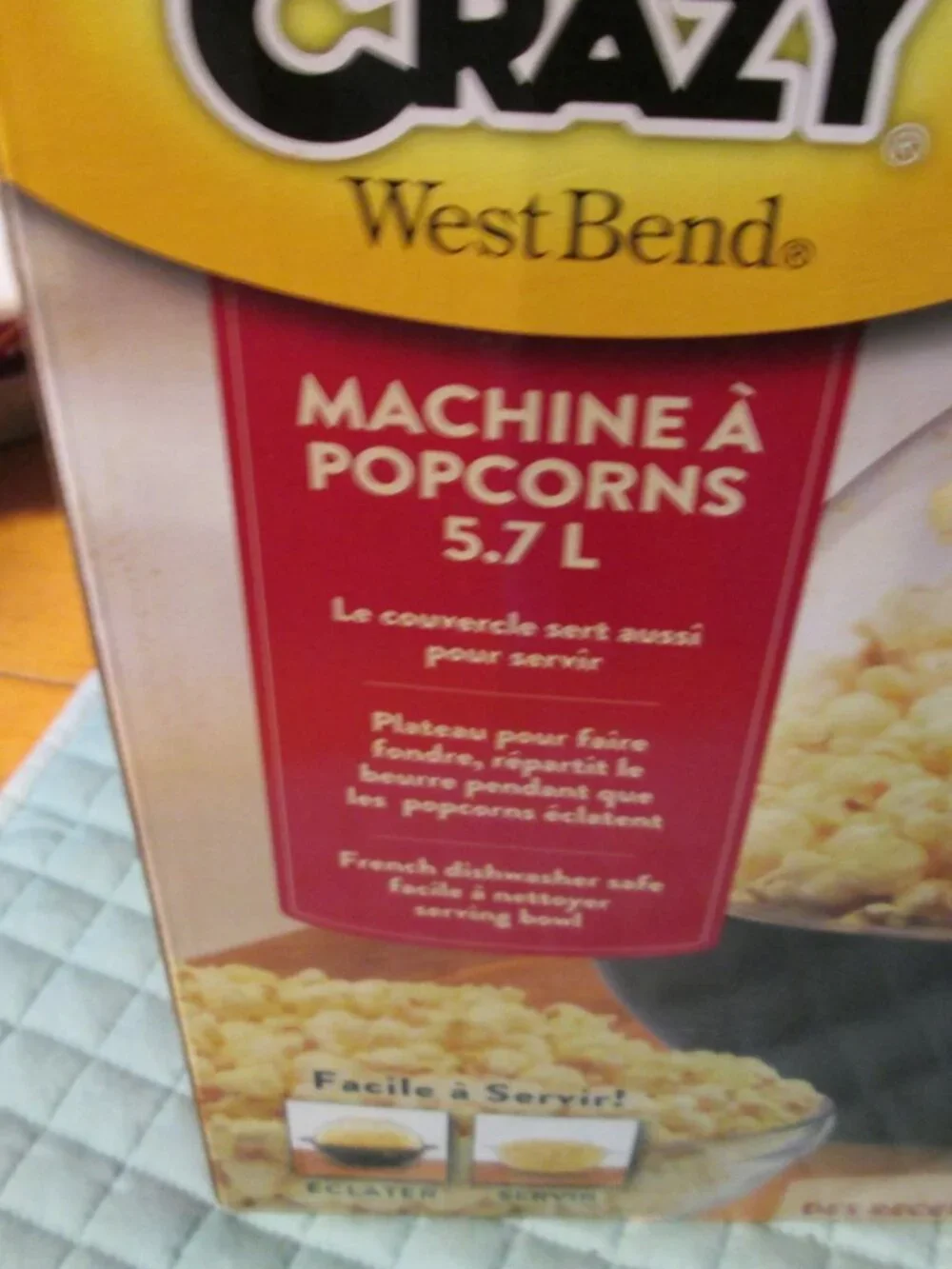 New Stir Crazy West Bend 6 qt